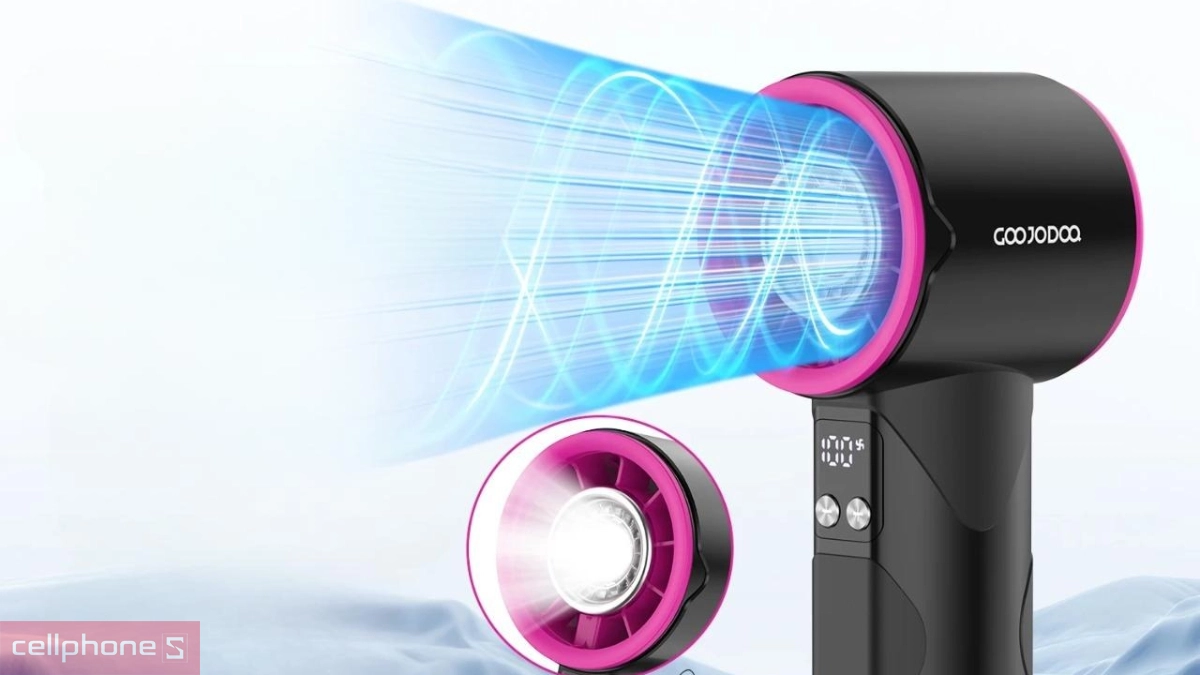 Tốc độ quay cao, 100 mức điều chỉnh