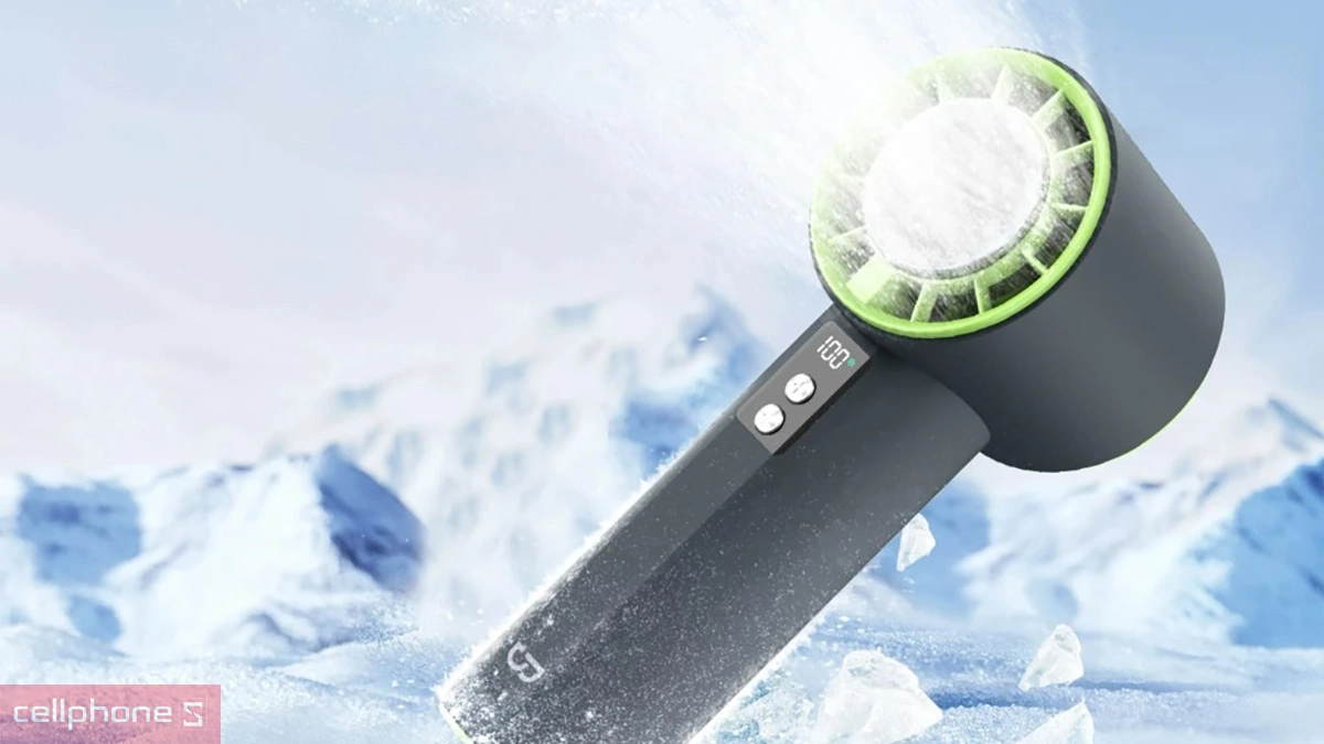 Cấp độ quạt cầm tay mini Goojodoq GFS006