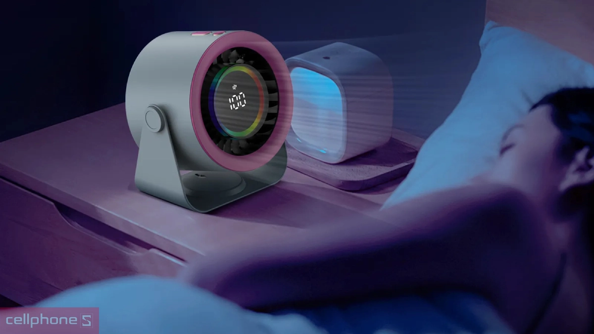 Độ ồn vận hành của quạt để bàn mini GOOJODOQ GFS008