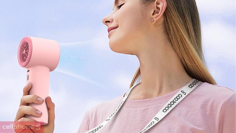 Quạt GOOJODOQ GFS006 có chip làm lạnh