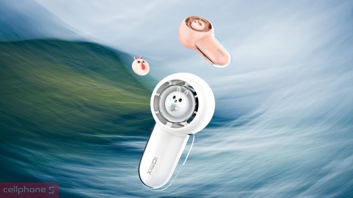 Động cơ quạt cầm tay Mini IDMIX F2