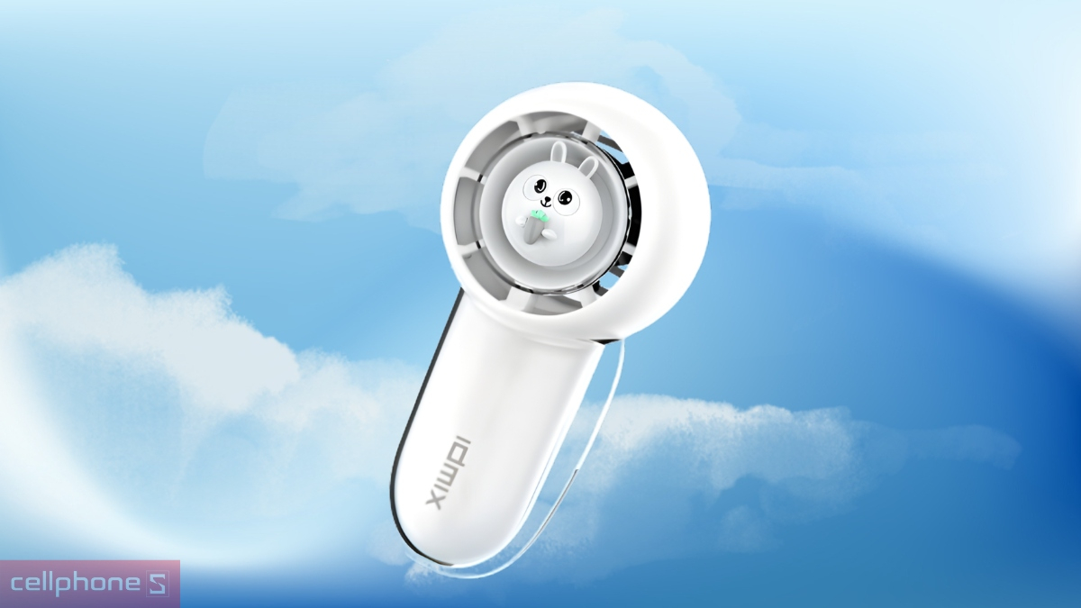 Thiết kế quạt cầm tay Mini IDMIX F2