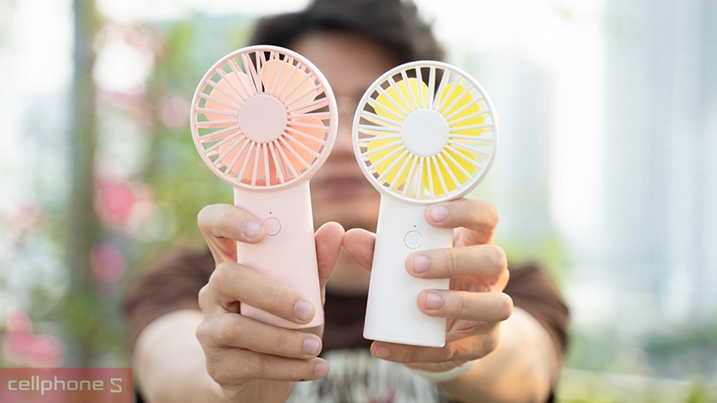 Quạt cầm tay mini Jisulife FA20X Plus ABS 4000mAh