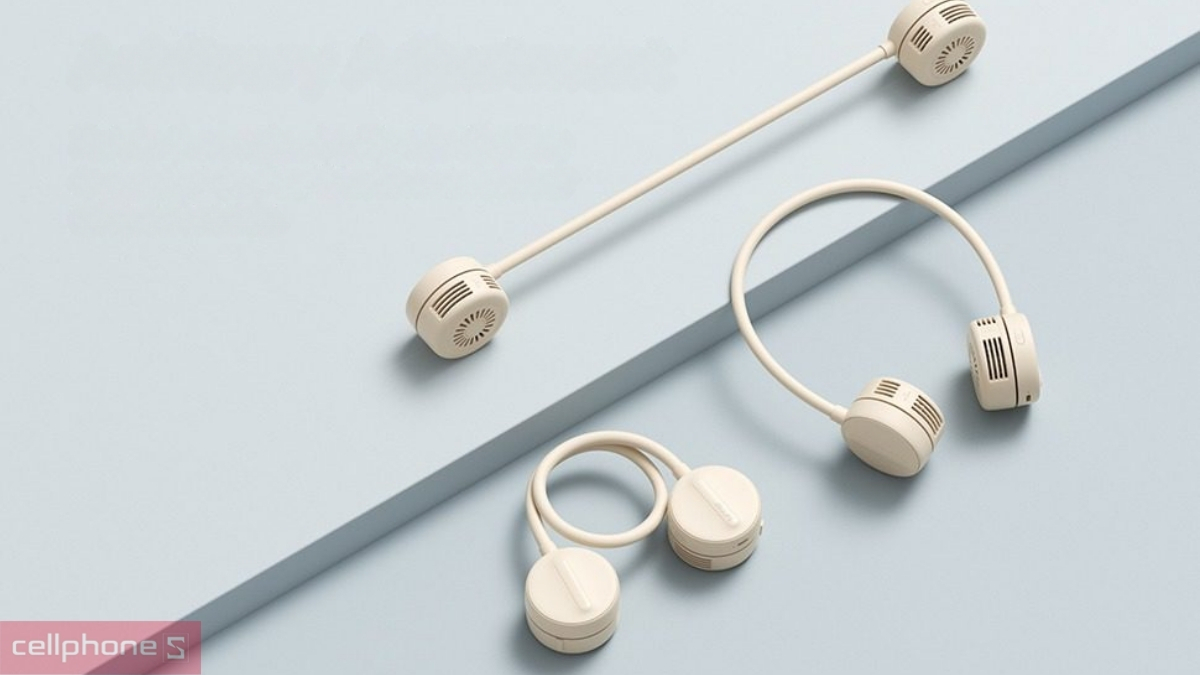 Hiệu suất làm mát mạnh mẽ của quạt đeo cổ mini JISULIFE Life 1 FA25