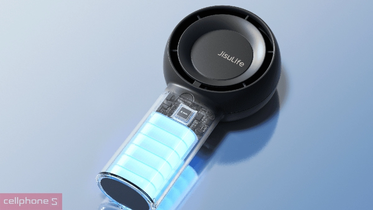 Thiết kế quạt mini cầm tay JisuLife FA43 6000mAh