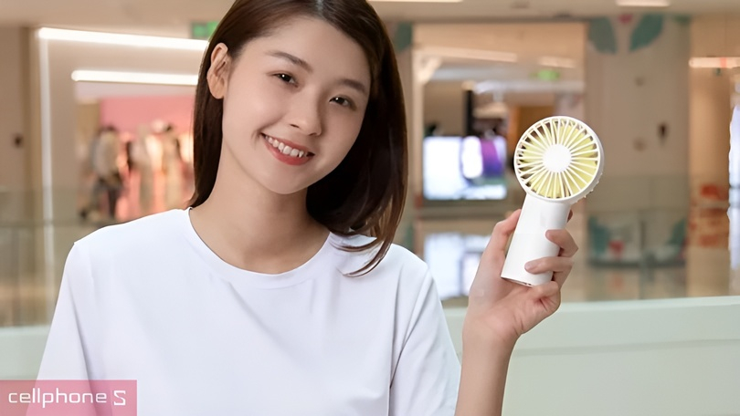 Công suất mạnh mẽ, tính năng sạc nhanh của quạt mini cầm tay Jisulife FA20X Plus ABS 4000mAh