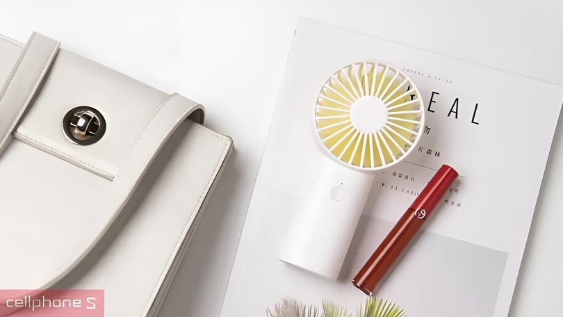 Thiết kế quạt mini cầm tay Jisulife FA20X Plus ABS 4000mAh