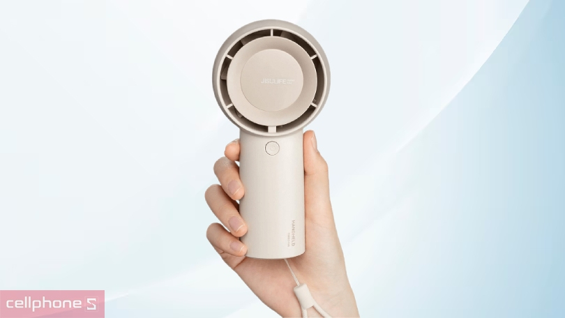 Thiết kế quạt mini cầm tay Jisulife FA43