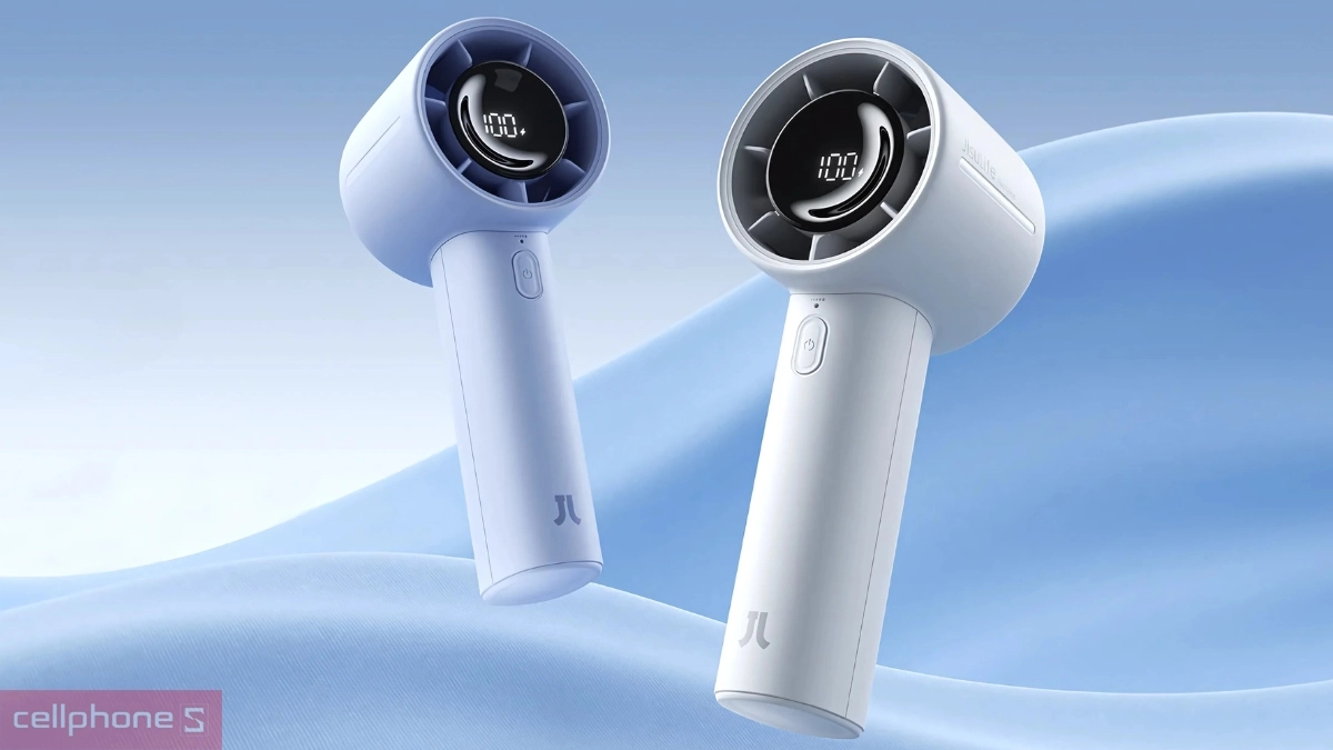 Thiết kế Quạt mini cầm tay Jisulife Life 10S 5000mAh