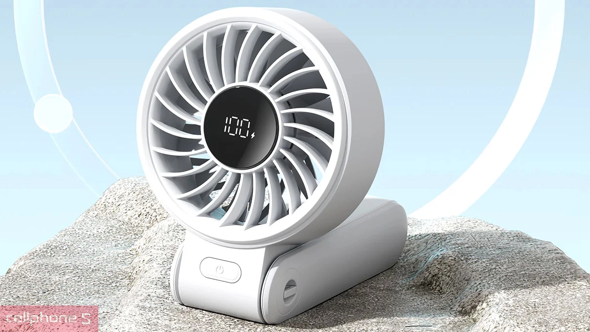 Màn hình LED quạt Mini cầm tay Jisulife Life 7 5000mAh Maltese Version