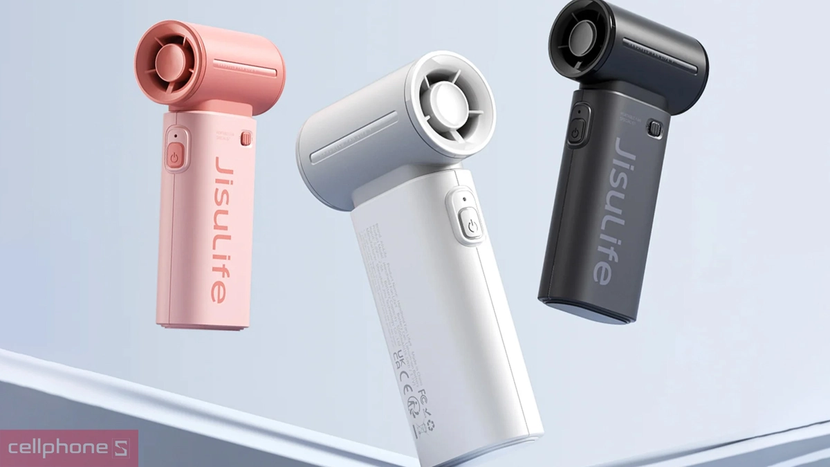 Công suất Quạt Mini cầm tay Jisulife Life 9 5000mAh