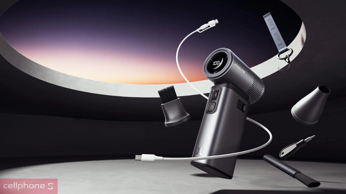 Thiết kế quạt mini cầm tay JisuLife Ultra 2