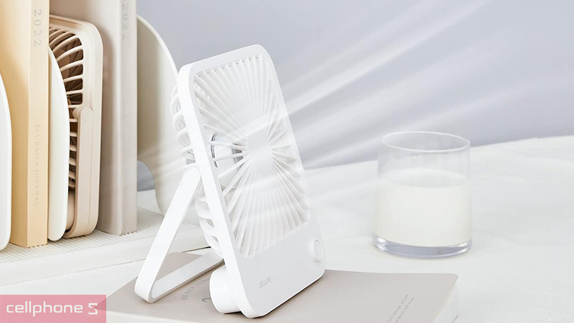 Công suất, cấp độ quạt mini để bàn Jisulife FA26 4500mAh
