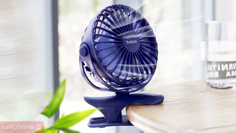 Đánh giá quạt mini Yoobao Y-F04 2500 mAh