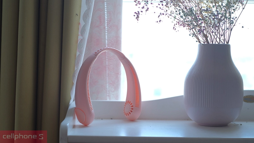 Quạt đeo cổ A18 - Thiết kế độc đáo, làm mát dễ chịu