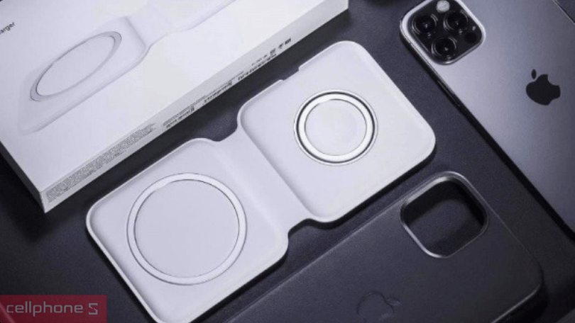 Thiết kế sạc không dây Magsafe Duo Charger Apple MHXF3VN/A