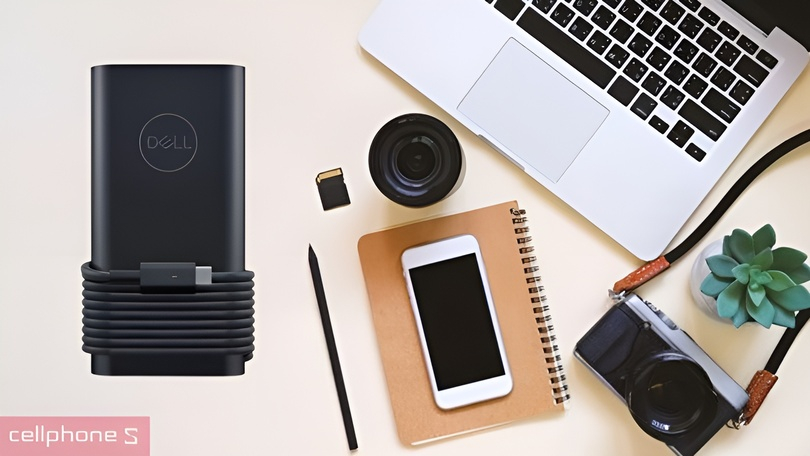 Thiết kế sạc laptop Dell 65W Type C