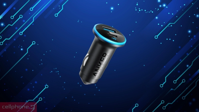 Sạc Ô tô Anker 323 1C1A 52.5
