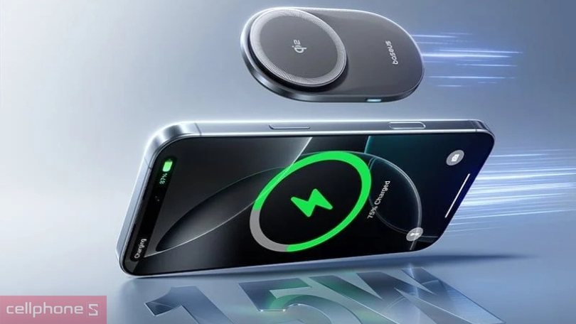 Khả năng sạc nhanh của giá đỡ điện thoại ô tô Baseus Prime Trip VC1 Pro