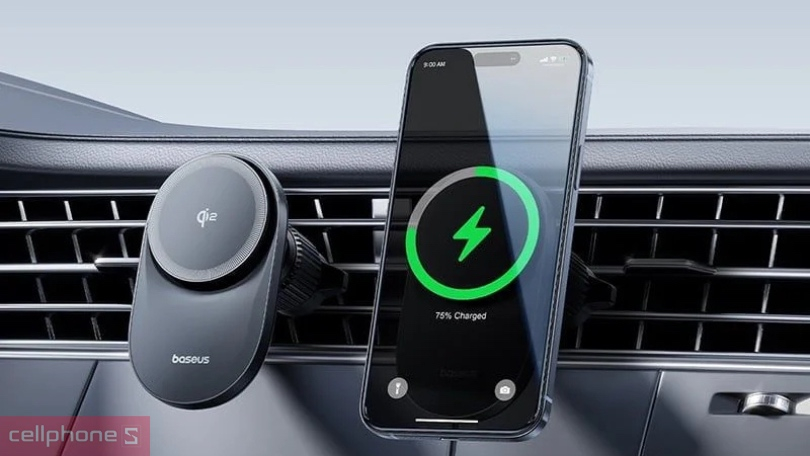 Thiết kế giá đỡ điện thoại ô tô Baseus Prime Trip VC1 Pro