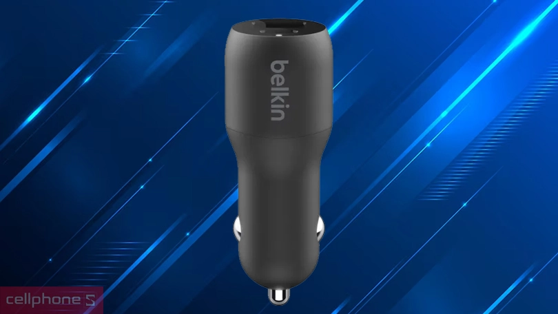 Công suất sạc ô tô Belkin 2 cổng 37W
