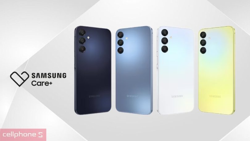 Dịch vụ Samsung Care Plus 6 tháng Galaxy A15 – Bảo hành nâng cao