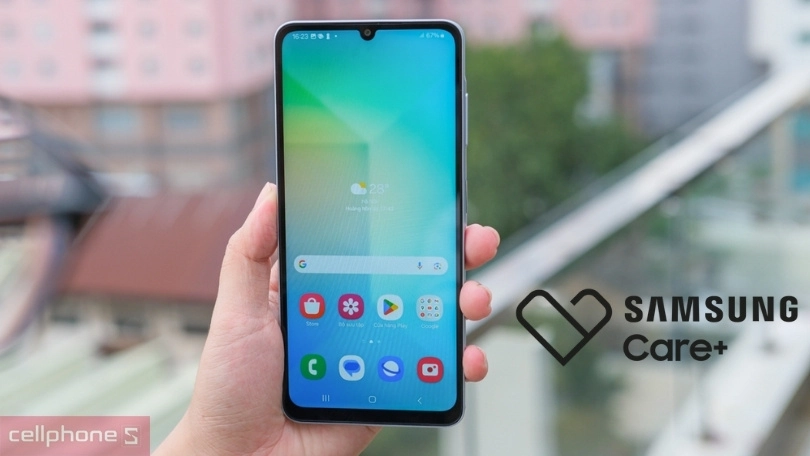 Quyền lợi của dịch vụ Samsung Care Plus Galaxy A06 6 tháng