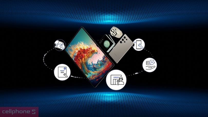 Dịch vụ Samsung Care Plus 1 năm Galaxy M55 bảo vệ điện thoại trước mọi sự cố