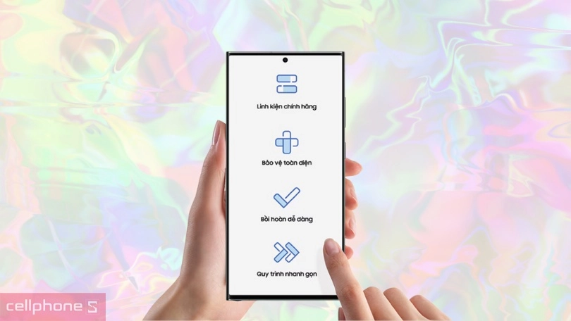 Gói 6 Samsung Care+ điện thoại Samsung Galaxy S24 SERIES