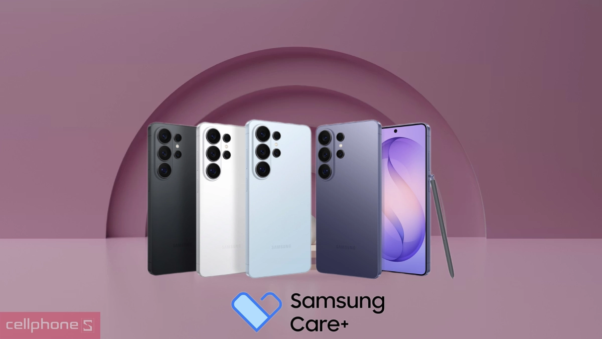 Thời hạn dịch vụ Samsung Care Plus Galaxy S26 Series 2 năm
