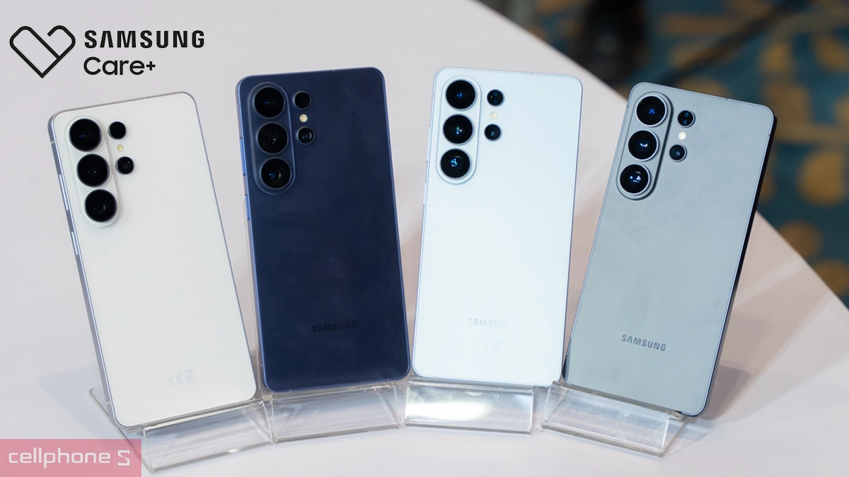 Quyền lợi bảo vệ dịch vụ Samsung Care Plus Galaxy S26 Series 6 tháng