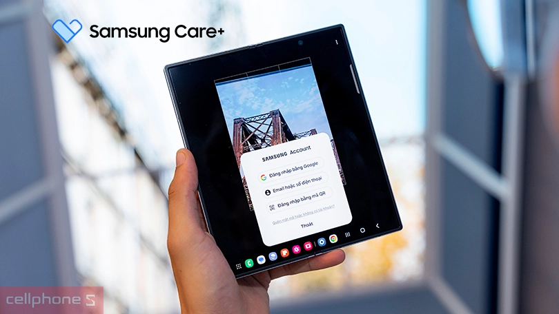 Dịch vụ Samsung Care Plus 6 tháng Galaxy Z Fold 6 - Bảo hành toàn diện 