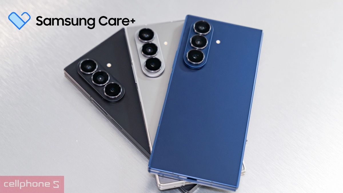 Dịch vụ Samsung Care plus update 1 năm lên 2 năm điện thoại Samsung Galaxy Z Fold 7 - An tâm sử dụng