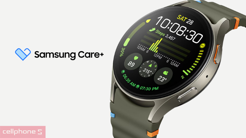 Gói 2 năm Samsung Care+ Samsung Galaxy Watch 7 40mm BT
