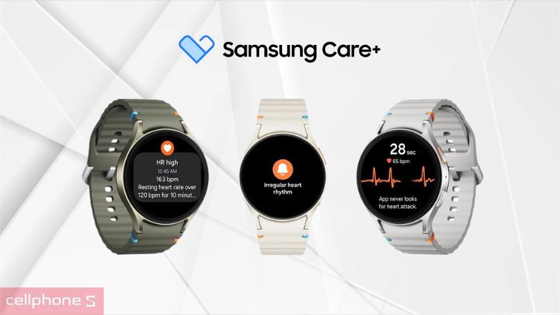 Gói 2 năm Samsung Care+ Samsung Galaxy Watch 7 40mm LTE