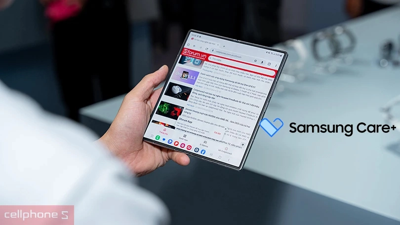 Mua Samsung Care+ trong vòng 55 ngày kể từ ngày mua thiết bị