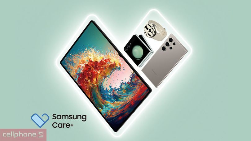 Dịch vụ Samsung Care Plus 6 tháng Galaxy Tab S9 FE Plus 5G - Chăm sóc toàn diện 
