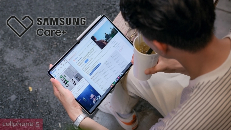 Thời gian hỗ trợ của dịch vụ Samsung Care Plus Galaxy Tab S10 Series 2 năm
