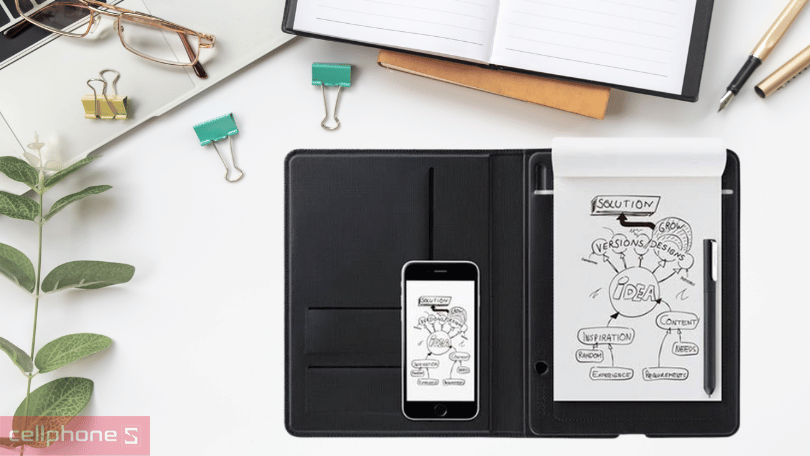 Tính năng Sổ ghi chú điện tử Wacom Bamboo Folio Small CDS-610G/G0-CX