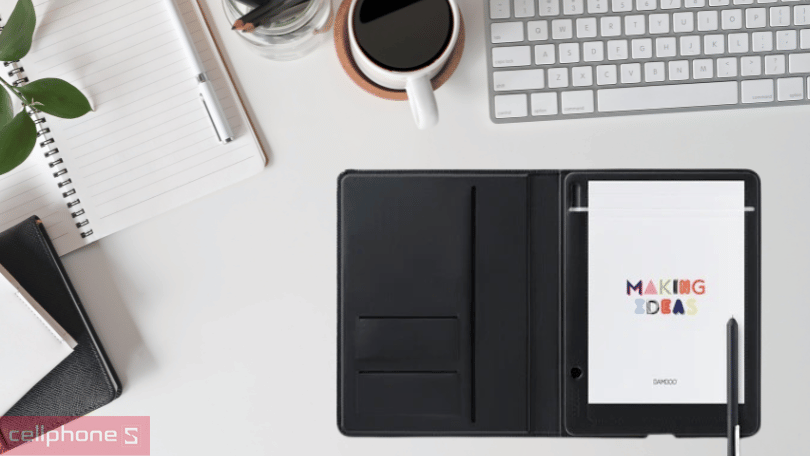 Thiết kế Sổ ghi chú điện tử Wacom Bamboo Folio Small CDS-610G/G0-CX