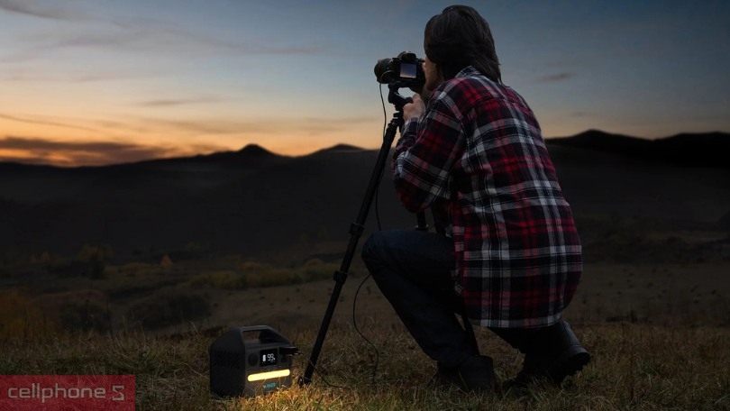 Dung lượng trạm sạc dự phòng Anker Powerhouse 521 256Wh 200W