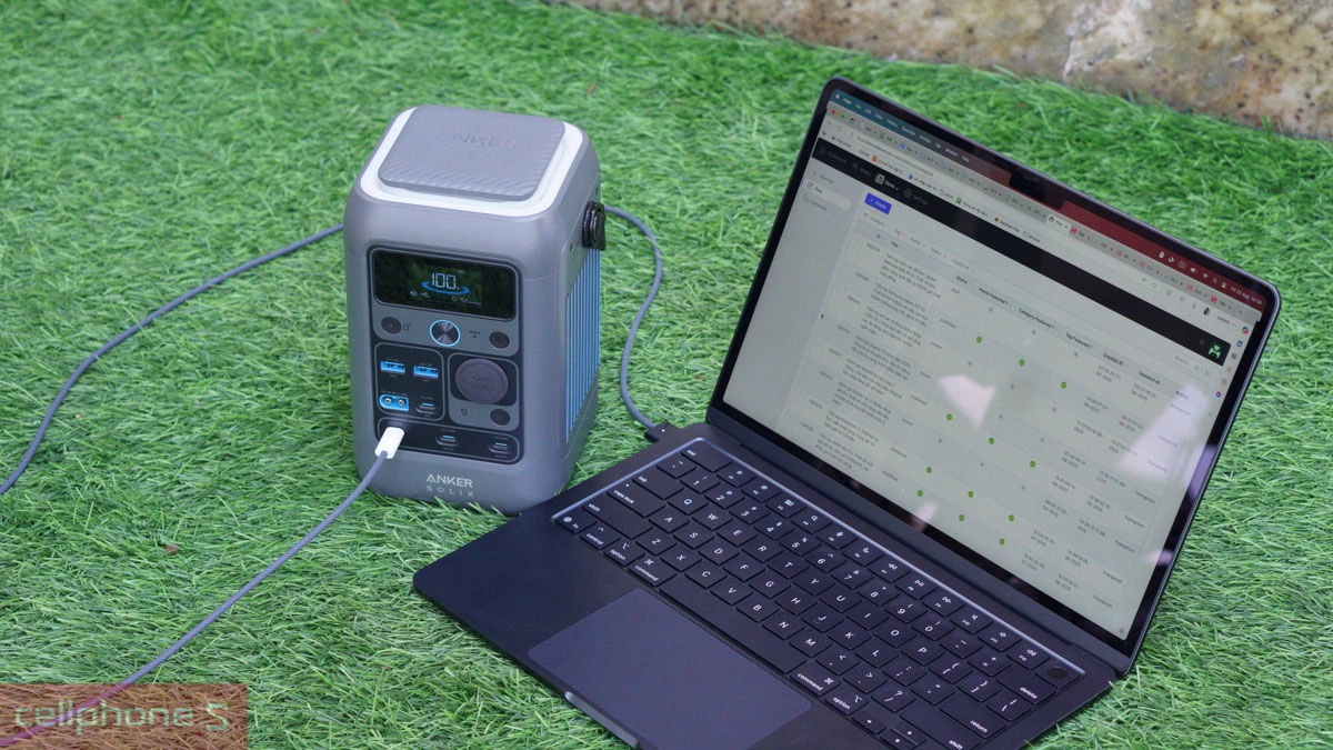 Hiệu suất sạc, công nghệ sạc của trạm sạc dự phòng Anker Solix 288Wh 300W C300 DC A1726