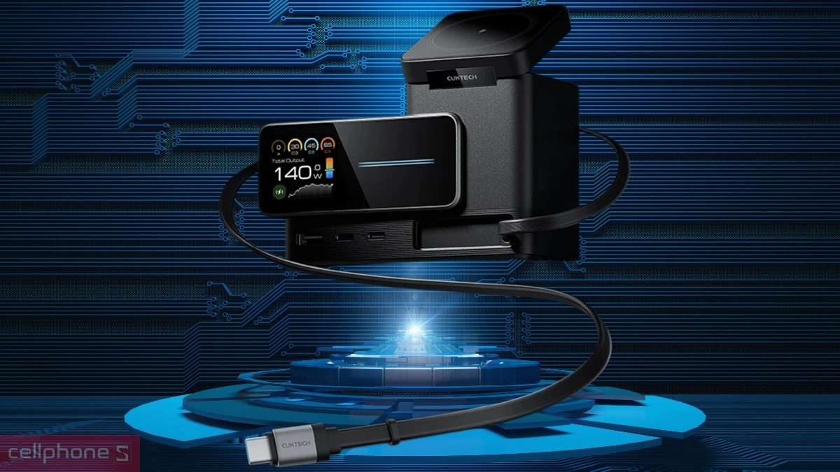 Công suất trạm sạc dự phòng CUKTECH 6 in 1