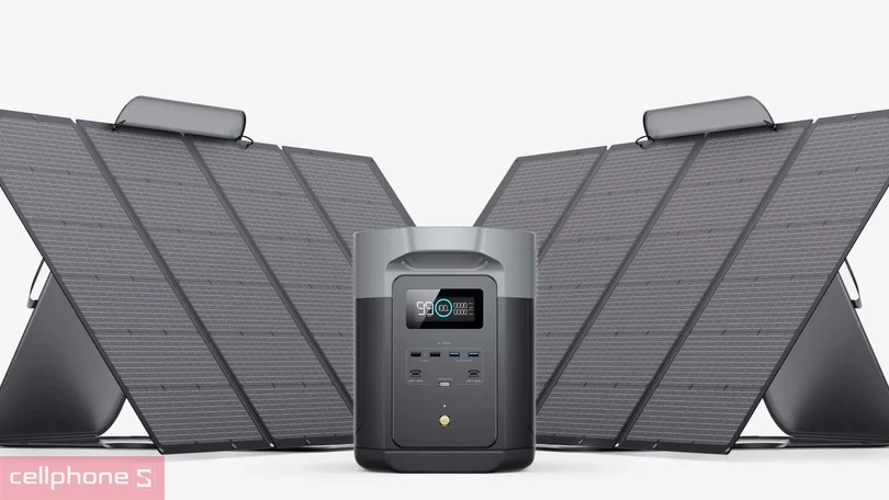 Trạm sạc dự phòng Ecoflow Delta 2 Max 20248 2400W – Sạc nhanh thông minh