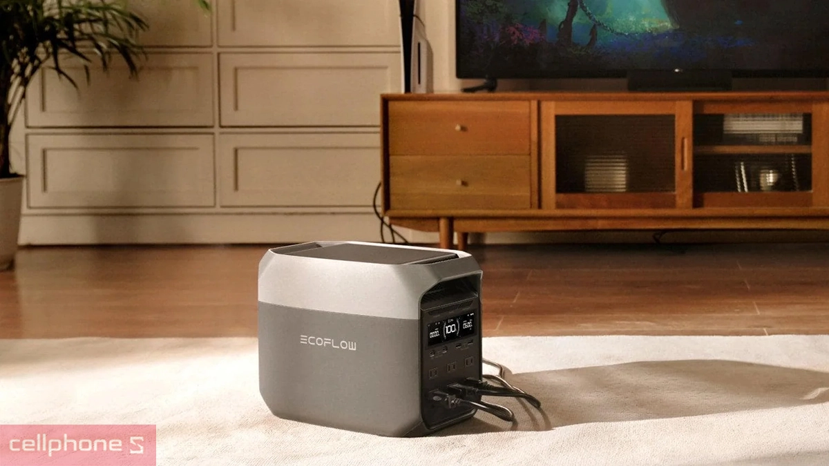 Trạm sạc dự phòng Ecoflow Delta 3 1024Wh - Thiết kế hiện đại và viên pin lớn