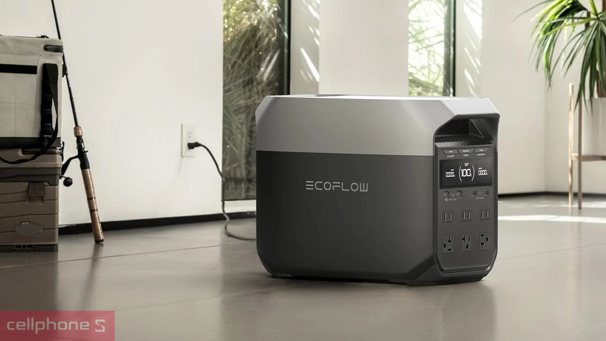 Trạm sạc dự phòng Ecoflow Delta 3 1024Wh - Thiết kế hiện đại và viên pin lớn