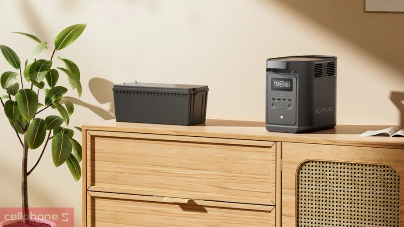 Trạm sạc dự phòng di động Ecoflow 500W 980WH E980