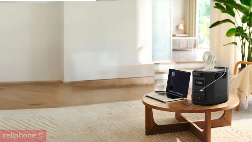 Trạm sạc dự phòng di động Ecoflow 500W 980WH E980