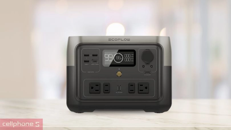Trạm sạc dự phòng Ecoflow River 2 Max 512WH 500W tiện ích, công suất lớn