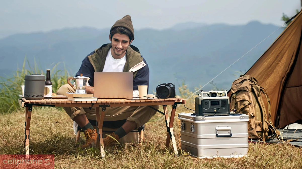 Trạm sạc dự phòng di động Ecoflow River 2 ZMR600 300W 256Wh - Công suất vượt trội cùng nhiều tính năng an toàn